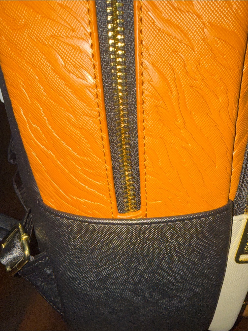 Loungefly Shrek Donkey and Puss in Boots Trio Triple Pocket/Zip Backpack NWT 💚 - Picture 9 of 12
